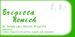 brigitta menich business card